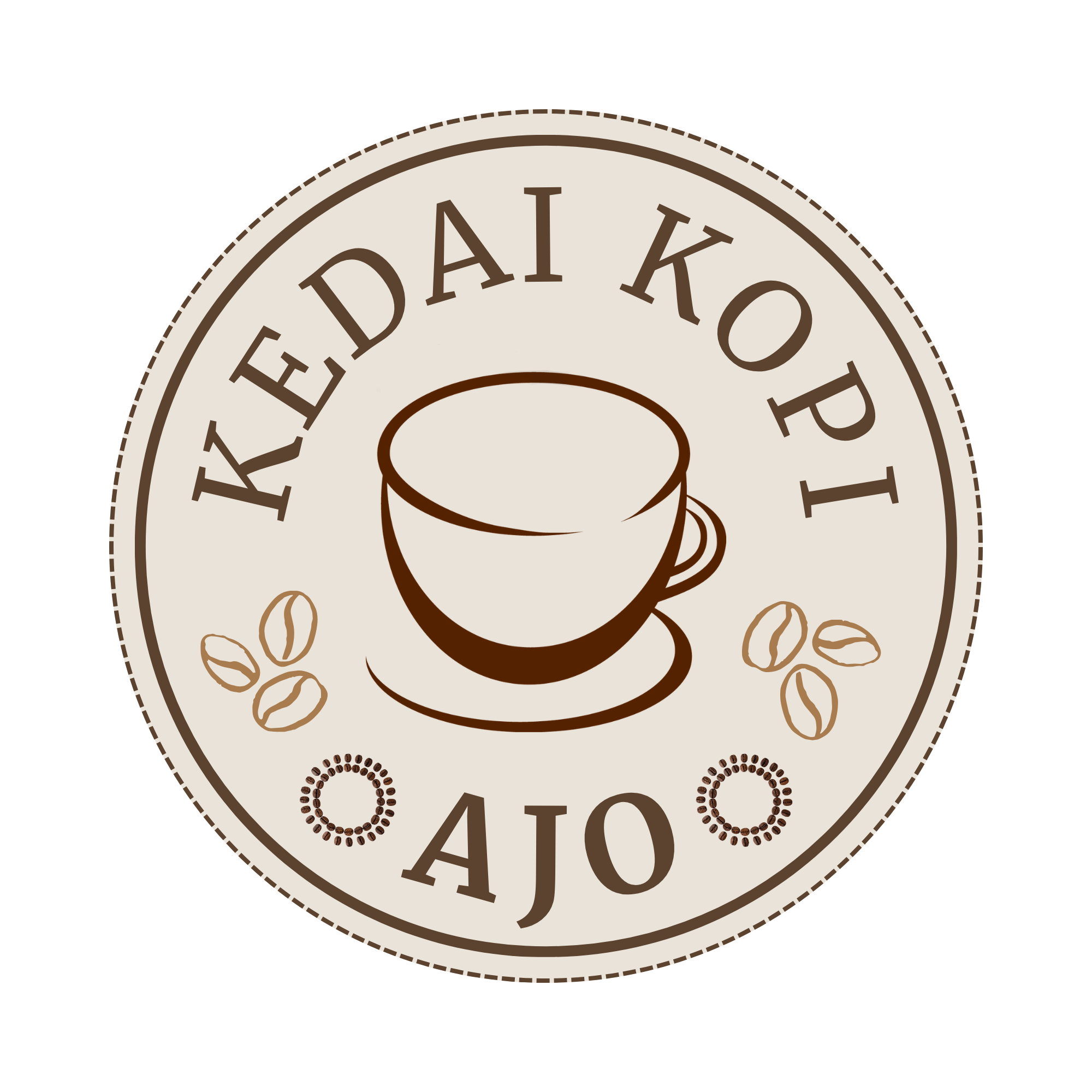 Logo Kedai Kopi Ajo